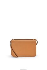 Loewe Women Goya bag in silk calfskin 206XF300 Warm Desert - Image 4