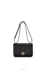 Loewe Women Goya bag in silk calfskin 206XF306 Black - Image 9