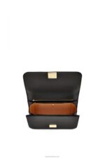 Loewe Women Goya bag in silk calfskin 206XF306 Black - Image 10