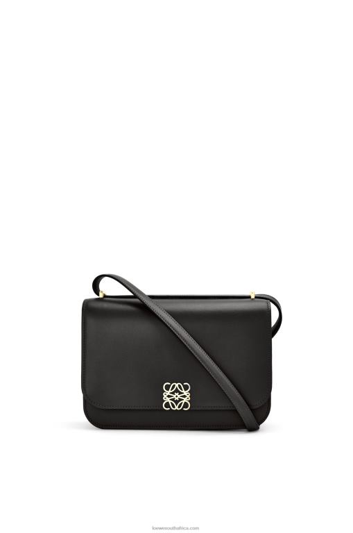 loewe_women_goya_bag_in_silk_calfskin_206xf306_black.jpg Loewe Women Goya bag in silk calfskin 206XF306 Black - Image 1