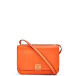 Loewe Women Goya bag in silk calfskin 206XF494 Orange