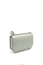 Loewe Women Goya bag in silk calfskin 206XF507 Ash Grey - Image 3