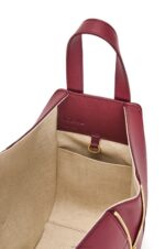 Loewe Women Hammock compact bag in classic calfskin 206XF340 Wild Berry - Image 6