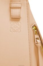 Loewe Women Hammock compact bag in satin calfskin 206XF432 Nude - Image 7