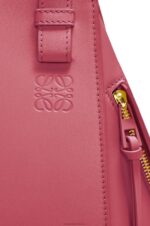Loewe Women Hammock compact bag in satin calfskin 206XF488 Plumrose - Image 8