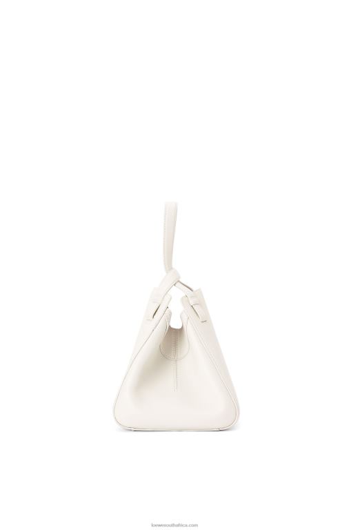 Loewe Women Hammock Nugget bag in nappa calfskin 206XF499 Soft White - Image 4
