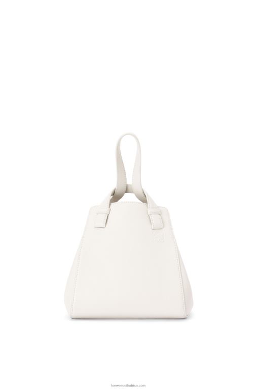 loewe_women_hammock_nugget_bag_in_nappa_calfskin_206xf499_soft_white.jpg Loewe Women Hammock Nugget bag in nappa calfskin 206XF499 Soft White - Image 1