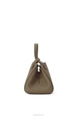 Loewe Women Hammock Nugget bag in soft grained calfskin 206XF500 Laurel Green - Image 4