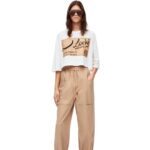 Loewe Women hat T-shirt in cotton 206XF792 White