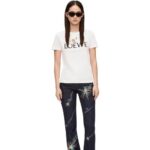 Loewe Women Heen T-shirt in cotton 206XF833 White