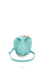 Loewe Women Hippo bag in classic calfskin 206XF392 Fresh Mint - Image 2