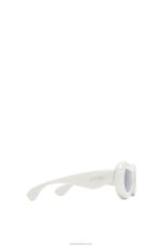 Loewe Women Inflated mask sunglasses in nylon 206XF1499 Grey - Image 4