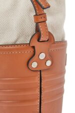 Loewe Women Jardinier pocket in calfskin 206XF227 Tan - Image 8