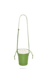 Loewe Women Jardinier pocket in calfskin 206XF228 Spring Green - Image 4