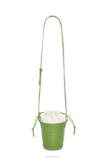 Loewe Women Jardinier pocket in calfskin 206XF228 Spring Green - Image 5