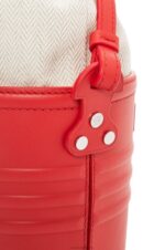 Loewe Women Jardinier pocket in calfskin 206XF229 Red - Image 7