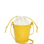 Loewe Women Jardinier pocket in calfskin 206XF230 Yellow