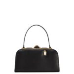 Loewe Women Lantern bag in box calfskin 206XF172 Black