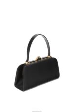 Loewe Women Lantern bag in box calfskin 206XF172 Black - Image 3