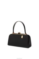 Loewe Women Lantern bag in box calfskin 206XF172 Black - Image 5