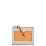 Loewe Women Large coin cardholder in soft grained calfskin 206XF1353 Light Oat/Honey