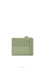 Loewe Women Large coin cardholder in soft grained calfskin 206XF1354 Rosemary/Tan - Image 5
