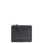 Loewe Women Large coin cardholder in soft grained calfskin 206XF1386 Black