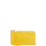 Loewe Women Large coin holder in classic calfskin 206XF1331 Yellow