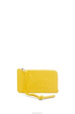 Loewe Women Large coin holder in classic calfskin 206XF1331 Yellow