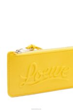 Loewe Women Large coin holder in classic calfskin 206XF1331 Yellow - Image 4