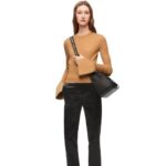 Loewe Women Long sleeve top in viscose 206XF847 Beige