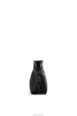 Loewe Women Mini Flamenco clutch in nappa calfskin 206XF206 Black - Image 5