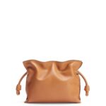Loewe Women Mini Flamenco clutch in nappa calfskin 206XF216 Warm Desert