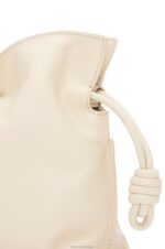 Loewe Women Mini Flamenco clutch in nappa calfskin 206XF331 Angora - Image 6