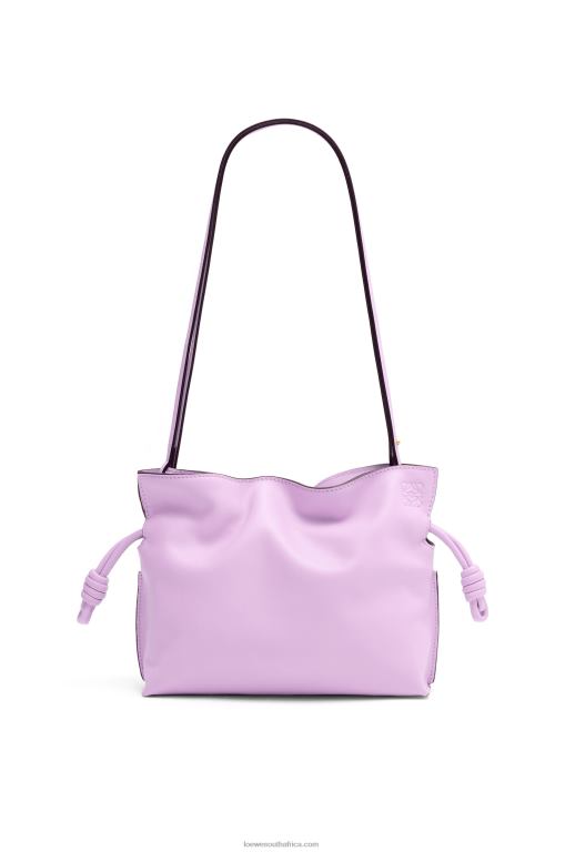 Loewe Women Mini Flamenco clutch in nappa calfskin 206XF559 Bloom Orchid - Image 5