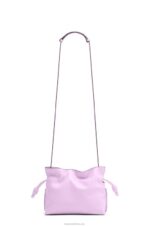 Loewe Women Mini Flamenco clutch in nappa calfskin 206XF559 Bloom Orchid - Image 6