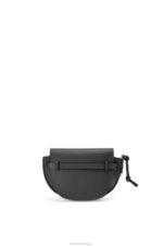 Loewe Women Mini Gate Dual bag in soft calfskin and jacquard 206XF197 Black - Image 6