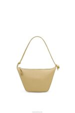 Loewe Women Mini Hammock Hobo bag in classic calfskin 206XF325 Clay Green - Image 4