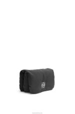 Loewe Women Mini Puffer Goya bag in nylon 206XF311 Black - Image 3