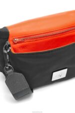 Loewe Women Mini Puffer Goya bag in nylon 206XF311 Black - Image 7