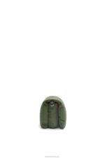 Loewe Women Mini Puffer Goya bag in nylon 206XF430 Vintage Khaki - Image 3