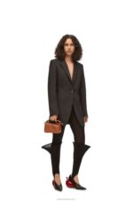 Loewe Women Mini Puzzle bag in satin calfskin 206XF273 Pecan - Image 9