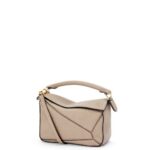 Loewe Women Mini Puzzle bag in soft grained calfskin 206XF220 Sand