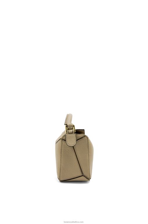 Loewe Women Mini Puzzle bag in soft grained calfskin 206XF560 Artichoke Green - Image 4