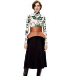Loewe Women Obi belt in nappa 206XF1153 Tan