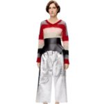 Loewe Women Obi belt in nappa 206XF1154 Black