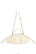 Loewe Women Paseo bag in shiny nappa calfskin 206XF346 Angora - Image 5