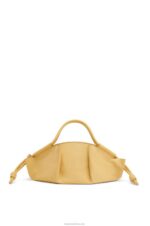 Loewe Women Paseo bag in shiny nappa calfskin 206XF352 Dark Butter - Image 5