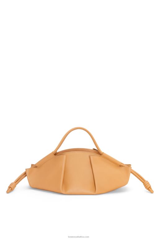 Loewe Women Paseo bag in shiny nappa calfskin 206XF417 Warm Desert - Image 4