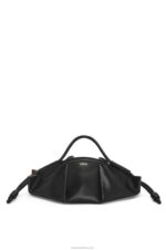 Loewe Women Paseo bag in shiny nappa calfskin 206XF538 Black